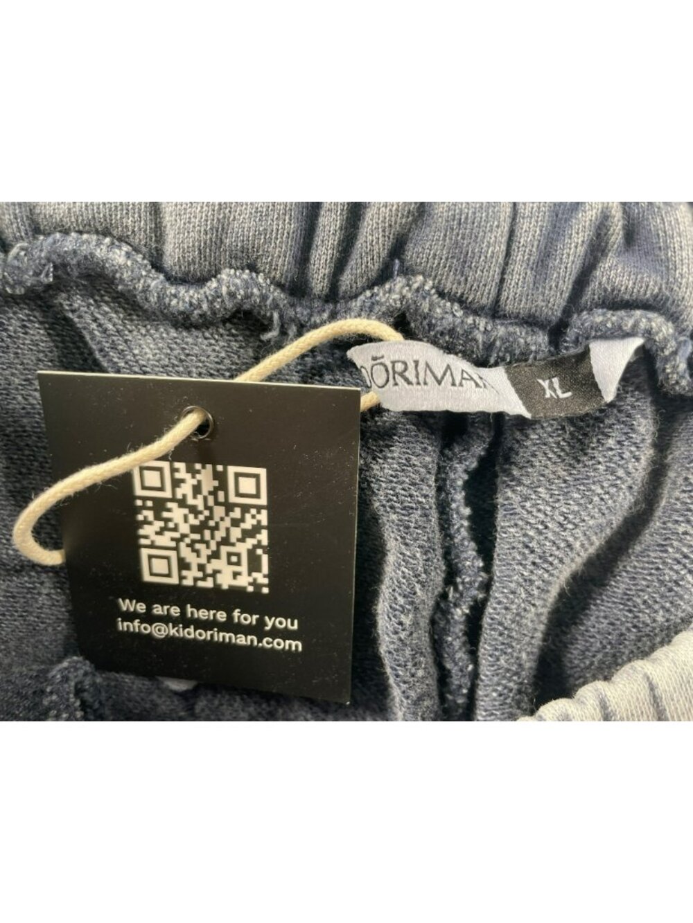 Kidōriman Tenka Joggers Japanese Athletic Gray Acid Wash Pants Men's Size XL NEW - Picture 7 of 9